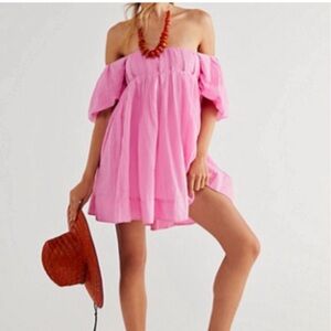 Free People Pink Marina Dress
